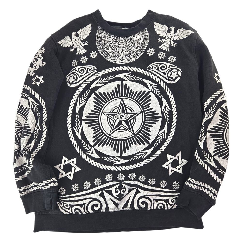 Imperious | Highly Embellished Graphic Sweatshirt | Size Large